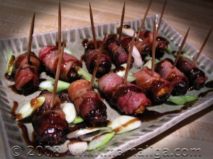 Bacon Wrapped Dates