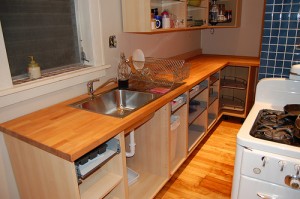 Semi-functional kitchen