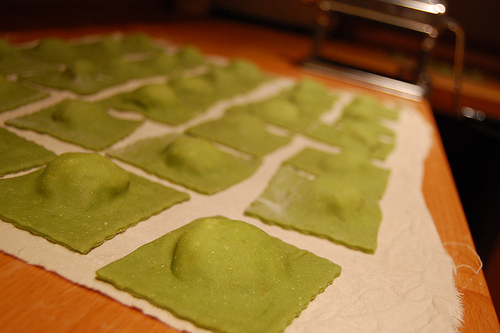 Spinach Ravioli