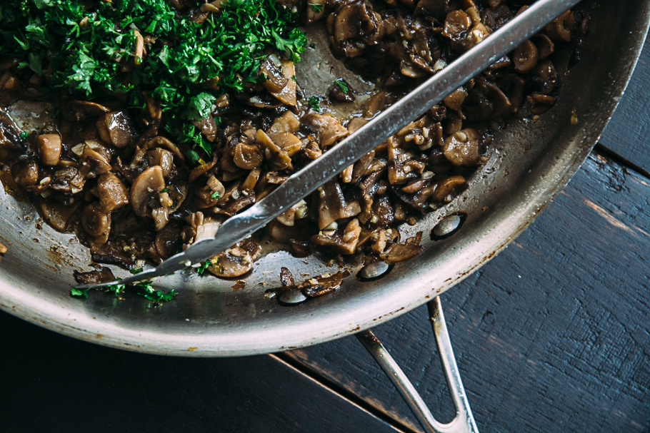 sauted mushrooms